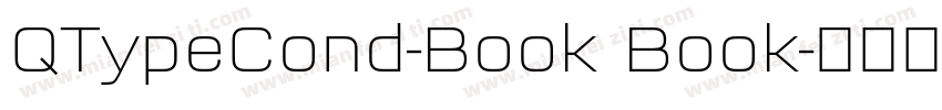 QTypeCond-Book Book字体转换